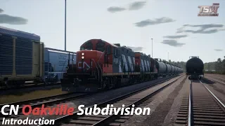 First Look CN Oakville Subdivision Introduction : Hamilton - Oakville : Train Sim World 2020