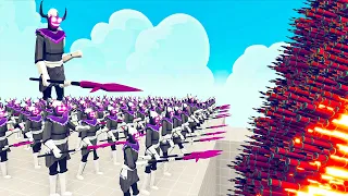 100x EXORCIST + 1x GIANT vs EVERY GOD - Totally Accurate Battle Simulator TABS