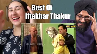 Indian Reaction to Best Of Iftekhar Thakur and Akram Udas With Sohail Ahmed Comedy Clip| Raula Pao