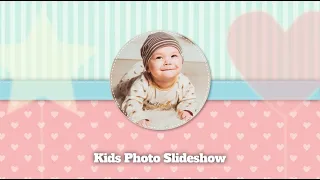 Kids Photo Slideshow / Детское слайдшоу. Готовый проект Premier Pro