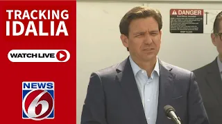 WATCH LIVE: Gov. Ron DeSantis gives update on Hurricane Idalia