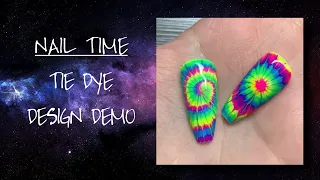 Tie-Dye Nail Design | NAIL TIME