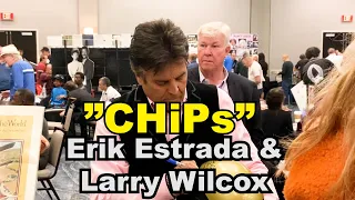 Erik Estrada and Larry Wilcox attend ChiPs reunion at Hollywood show 2022
