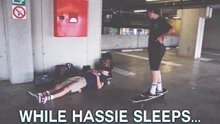 While Hassie sleeps... Longboard Dance x Freestyle Tricks