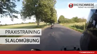 Praxistraining: Slalom Fahren