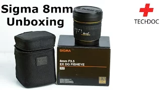 Sigma 8mm f3 5 Fisheye Nikon - Unboxing and First Impressions!!