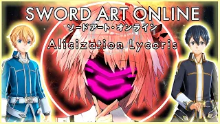 КАК Я ИГРАЛ В САО - SWORD ART ONLINE ALISIZATION LYCORIS