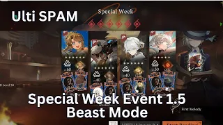 Beast Mode - All Special Week Stages UTTU 1.5 - Reverse 1999