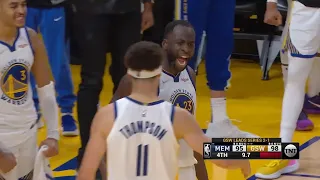 WILD FINISH! Golden State Warriors vs Memphis Grizzlies Game 4 Final Minutes! 2021-22 NBA Playoffs