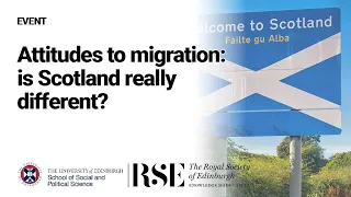 Attitudes to migration: is Scotland really different?