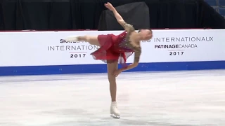 Rika HONGO - SP / run through (3) Practice GPS Skate Canada 2017