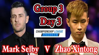 Mark Selby V Zhao Xintong  Bet Victor Championship League 2021 Group 3 Day 3
