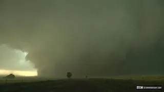 Largest tornado in history, EF5, up close - El-Reno, OK - May 31, 2013