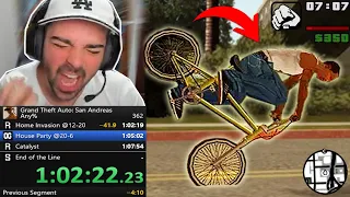 Bananirou PERDIENDO SPEEDRUNS en GTA SA #3