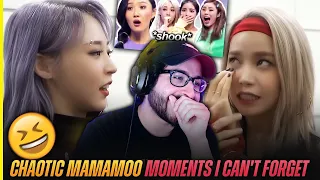 Reaction to chaotic MAMAMOO moments i can't forget!