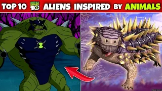TOP 10 aliens Inspired / Similar to Animals | Fan 10k