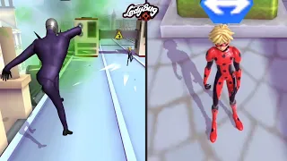 Miraculous Ladybug e Chat Noir 🐞  It’s time to battle, run & jump: HAWK MOTH Vs MISTER BUG!