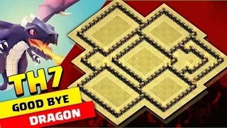 TH7 WAR BASE 2018 | Good ByE DRAGON ! | ANTI 3 STAR | CLASHOFCLANS