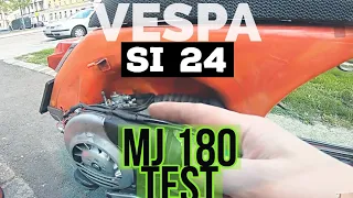 vespa SI CARB big MJ 180 test / quattrini M1X / FMPguides - Solid PASSion /
