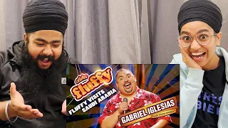 INDIAN Couple in UK React on Fluffy Visits Saudi Arabia | Gabriel Iglesias