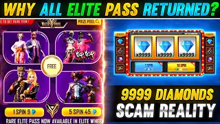 9999💎 ALL ELITE PASS RETURN SCAM🤨