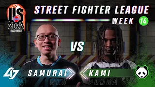 Samurai (Luke) vs. Kami (Luke) - FT2 - Street Fighter League Pro-US 2022 Week 14