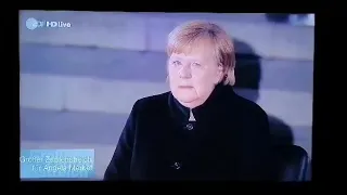 NINA HAGEN 2021 "Farbfilm..." by Bundeswehr Stabsmusikkorps for Merkel farewell ceremony GERMAN TV