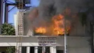 Odyssey Night Club Fire Los Angeles California On KTLA channel 5 news At 10 1985