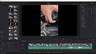 Davinci resolve vertical video to horizontal rotation