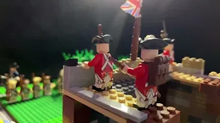 Fort Assault 1778 | LEGO American Revolutionary War Brickfilm | LEGO Stopmotion |