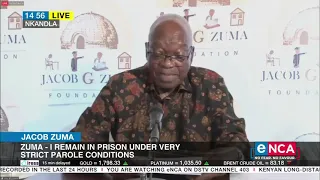 Jacob Zuma | Zuma addresses supporters from Nkandla