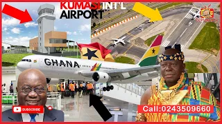 Breaking News : Commission Of Kumasi  International Airport Goes Massive