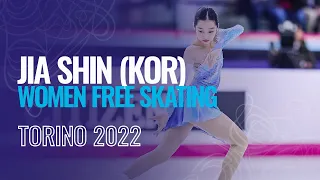 Jia SHIN (KOR) | Women Free Skating | Torino 2022 | #JGPFigure