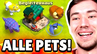 ALLE HAUSTIERE für RATHAUS 14 FREIGESCHALTET! 😍 10.000€ Clash of Clans Account