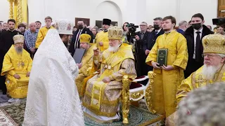 Хиротония архимандрита Дионисия Шумилина во епископа Россошанского и Острогожского.