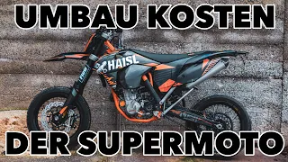 Rebuild der Supermoto / Was hat es gekostet?!