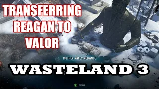 Wasteland 3 - Transferring Ronald Reagan's Consciousness To Valor (With Patriarch's Reaction)