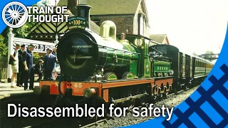 The unusual way a steam locomotive was saved from scrap - SE&CR 65