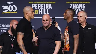 Encaradas da Coletiva de Imprensa | UFC 300: Pereira x Hill