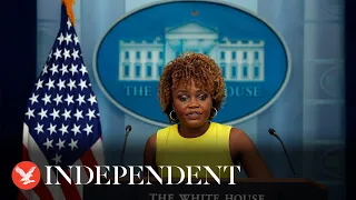 Watch again: White House briefing with Karine Jean-Pierre, John Kirby