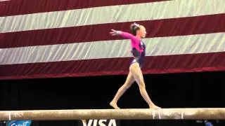 Alexis Beucler - Beam - 2012 Visa Championships - Jr. Women - Day 2