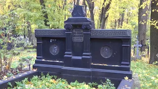 Новодевичье кладбище Санкт Петербург  Novodevichye cemetery St. Petersburg