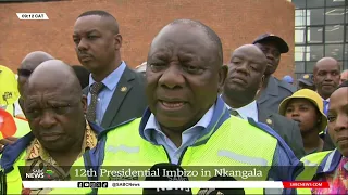 Presidential Imbizo | Ramaphosa warns against inciting election violence during Nkangala visit