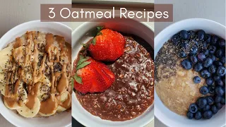 How to make Stovetop Oatmeal | Best Oatmeal Recipes for Breakfast // Easy Stove Top Oats