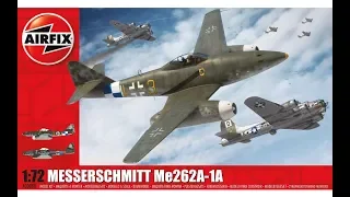 Airfix : Messerschmitt Me262A-1A : 1/72 Scale Model : In Box Review