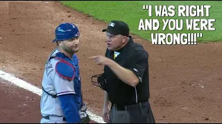 MLB Umpires Yelling at Players