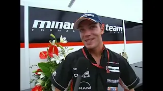 2005 F1 Hungarian GP - Robert Doornbos reflect on his F1 race debut at the German GP