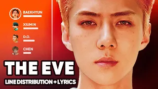 EXO - The Eve (Line Distribution + Lyrics Karaoke) PATREON REQUESTED