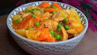 My husband wants this chicken dish every day❗Easy, healthy and delicious lunch or dinner recipe