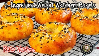 2-INGREDIENT WEIGHT WATCHERS BAGEL | KETO VERSION